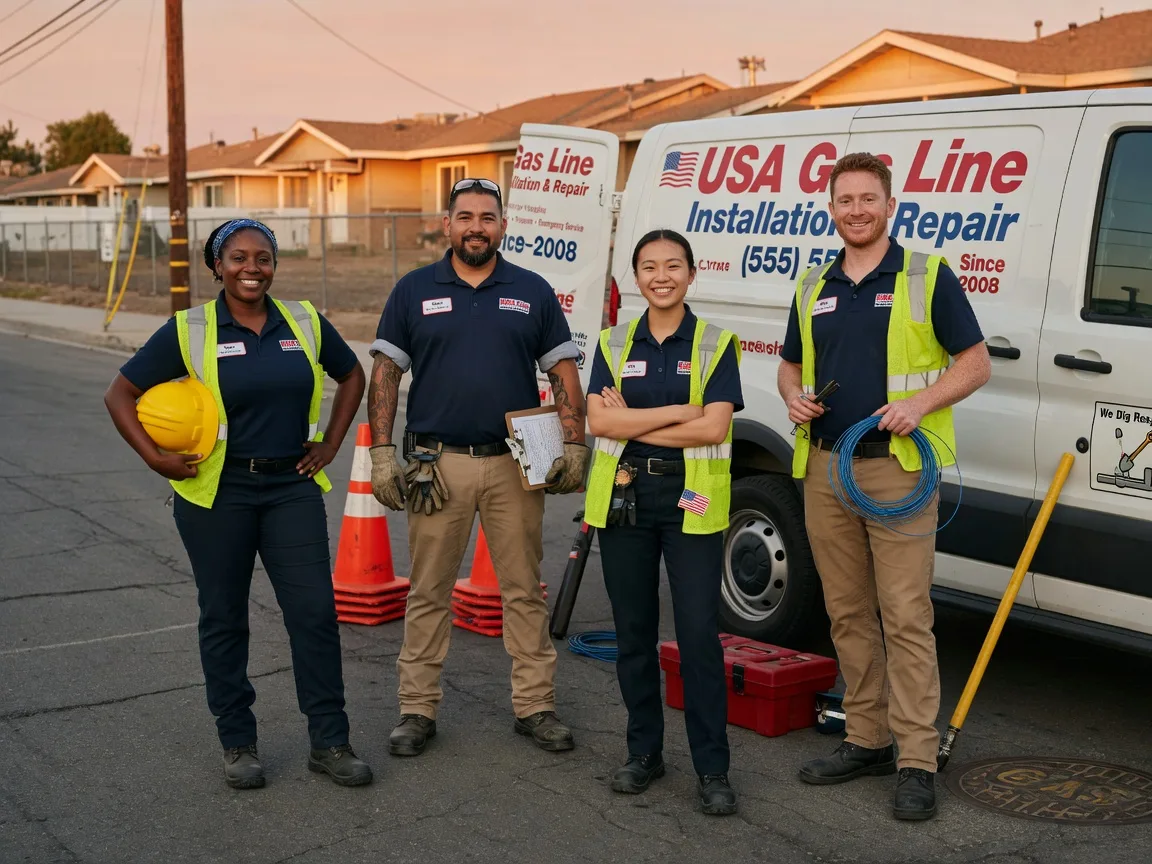 Gas Line Installation company in Trenton, NC